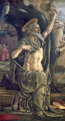 Saint Jerome, c.1470 von Cosimo Tura
