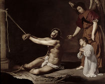 Christ After the Flagellation Contemplated by the Christian Soul by Diego Rodriguez de Silva y Velazquez