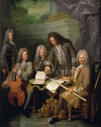 La Barre and Other Musicians by Andre Bouys