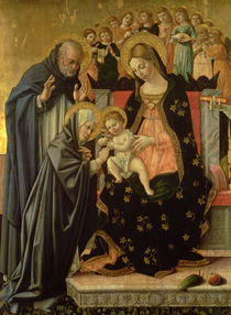 Mystic Marriage of St. Catherine by Lorenzo da Sanseverino