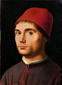 Portrait of a Man, c.1475 von Antonello da Messina