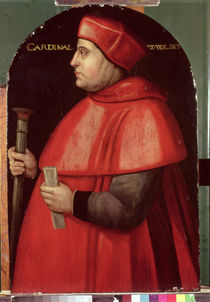 Portrait of Cardinal Thomas Wolsey von English School