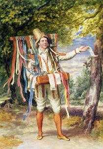 The Ribbon Seller, 1874 by English School