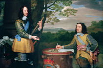 Portrait of Charles I and Sir Edward Walker von English School