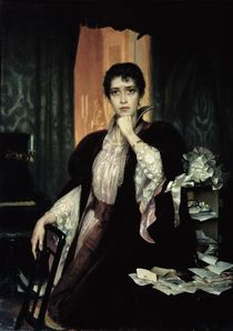 Anna Karenina, 1904 by Heinrich Matvejevich Maniser
