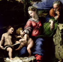 The Holy Family of the Oak Tree von Raphael