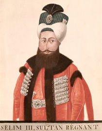 Sultan Selim III 18th-19th century von Turkish School