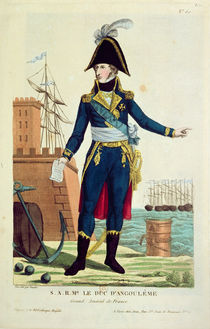 Louis-Antoine de Bourbon Duke of Angouleme by Thomas Naudet