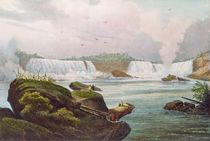 General View of Niagara Falls from the Canadian Side by Jacques Milbert