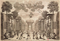 Set design for 'Andromede' by Pierre Corneille 1651 by Francois Chauveau