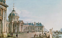 View of the College des Quatre Nations by Victor Jean Nicolle