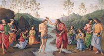 The Baptism of Christ, from the Convent of San Pietro von Pietro Perugino