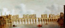 View of London Bridge, c.1632 by Claude de Jongh
