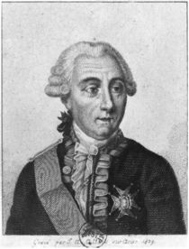 Count Louis de Marbeuf 1829 by Jean Alexandre Allais