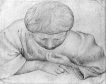 Boy reading, from the The Vallardi Album von Antonio Pisanello