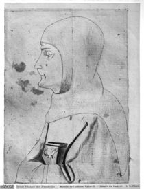 Monk, from the The Vallardi Album by Antonio Pisanello
