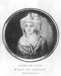 Olympia of Gouges von French School