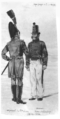 Costumes of French Marines from 1804 to 1814 by French School