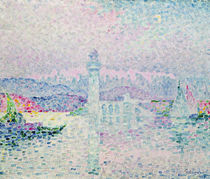 The Lighthouse at Antibes, 1909 von Paul Signac