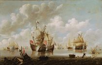 Naval Battle von Willem van de, the Younger Velde