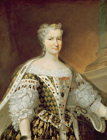 Portrait of Maria Leszczynska von Carle van Loo