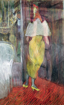 Woman Entering a Box at the Theatre by Henri de Toulouse-Lautrec