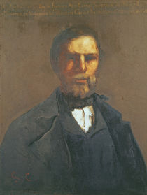 Portrait of Theodore Cuenot von Gustave Courbet