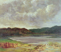 The Black Lake, 1872 von Gustave Courbet