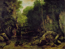 Le Puits-Noir, Doubs by Gustave Courbet