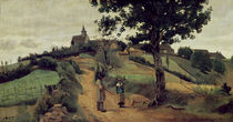 Saint-Andre-en-Morvan, 1842 by Jean Baptiste Camille Corot