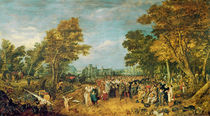 Allegory of the Truce of 1609 between the Netherlands and Spain von Adriaen Pietersz. van de Venne