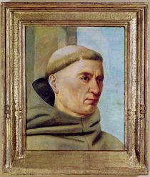 Head of a Monk von Jean Fouquet