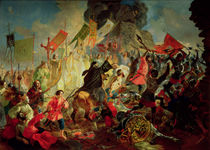King Stephan IV Batory besieging Pskov in 1581 von Karl Pavlovich Bryullov
