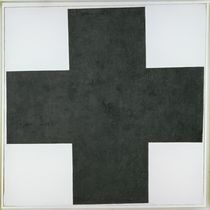Black Cross, c.1923 von Kazimir Severinovich Malevich