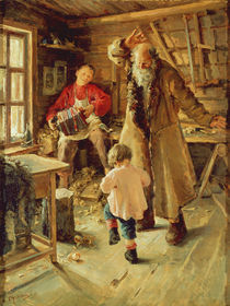 A Merry Moment, 1897 by Antonina Leonardov Rzhevskaya