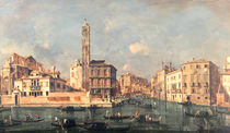 Grand Canal: San Geremia and the Entrance to the Canneregio by Francesco Guardi
