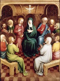Pentecost, 1450 by German School
