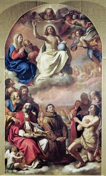 The Glory of the Saints, 1645-47 by Guercino