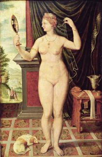 Venus with a Mirror by Fontainebleau School