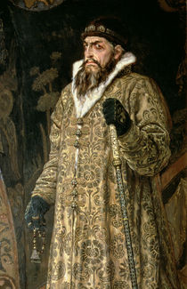 Tsar Ivan IV Vasilyevich 'the Terrible' 1897 von Victor Mikhailovich Vasnetsov