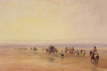 On Lancaster Sands, Sunset c.1835 von David Cox
