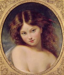 Head of a Young Girl by Pierre Joseph Dedreux-Dorcy