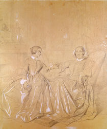 Countess Charles d'Agoult and her daughter Claire d'Agoult von Jean Auguste Dominique Ingres