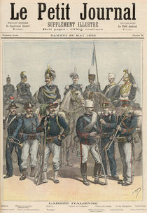 The Italian Army, from 'Le Petit Journal' von Henri Meyer