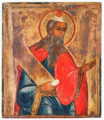 Icon depicting a prophet, Moscow School von Russian School