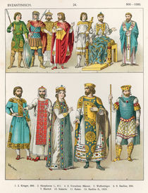 Dress at the Byzantine Court von Albert Kretschmer