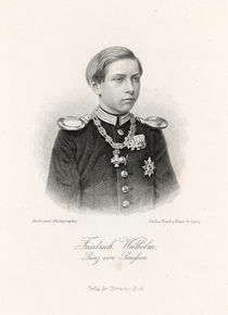 Friedrich Wilhelm, Prinz von Preussen in the 'Allgemeine Moden-Zeitung' by German School
