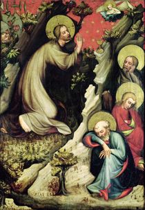 Jesus in the Garden of Gethsemane by Master of the Trebon Altarpiece
