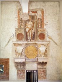 Argus Panoptes, in the Rocchetta by Donato Bramante