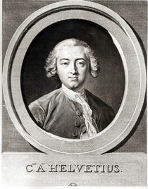 Portrait of Claude Adrien Helvetius french philosopher by Carle van Loo